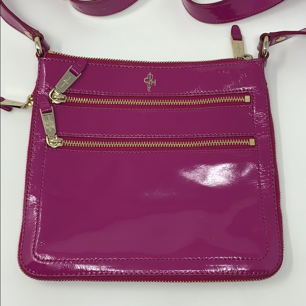 Cole Haan Sheila Pink Patent Leather Crossbody Bag